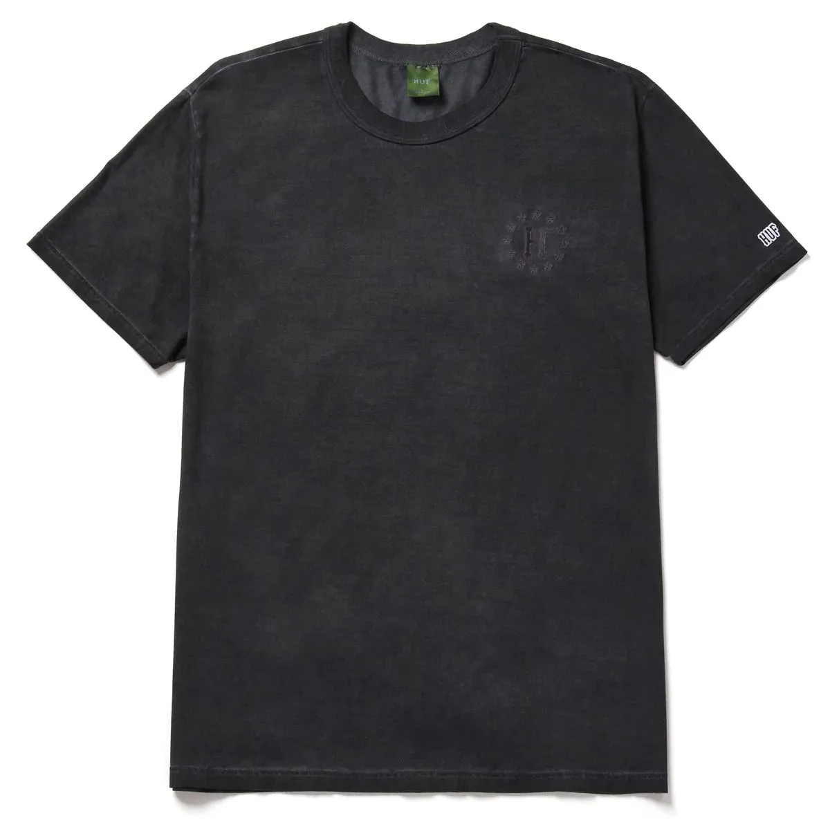 12 Galaxies Top Huf Faded Relaxed Gunmetal