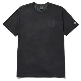 12 Galaxies Top Huf Faded Relaxed Gunmetal