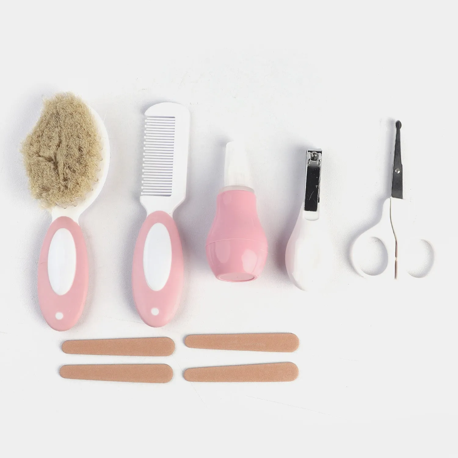 6 Piece Baby Nail Care & Grooming Kit-Pink