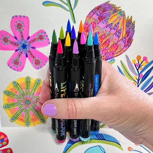 Acrylic Paint Pens, Wildflowers