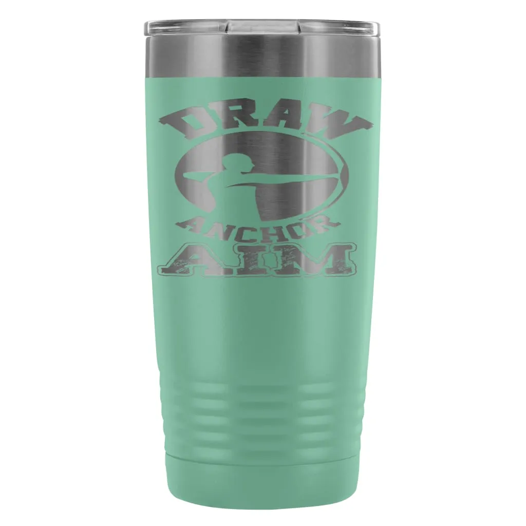 Archery Travel Mug Draw Anchor Aim 20oz Stainless Steel Tumbler