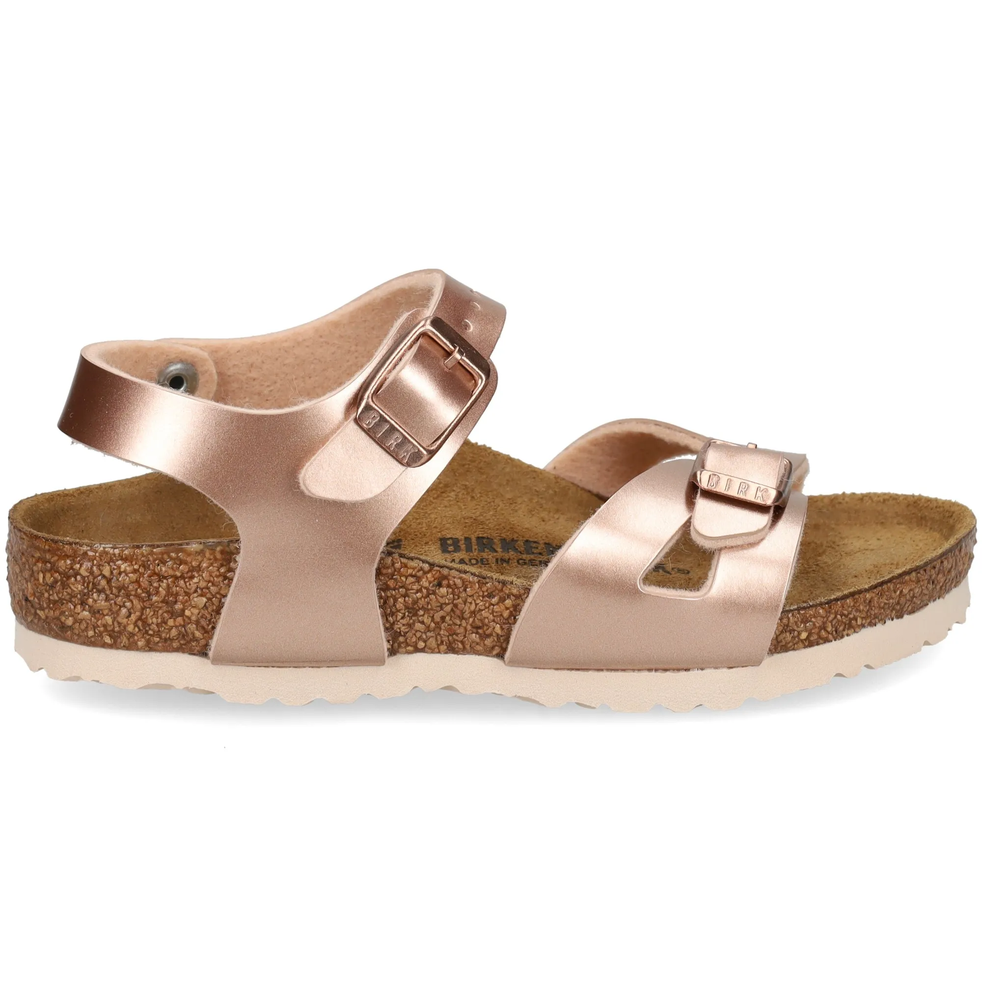 BIRKENSTOCK Sandalias, chanclas y albarcas de niña COBRE