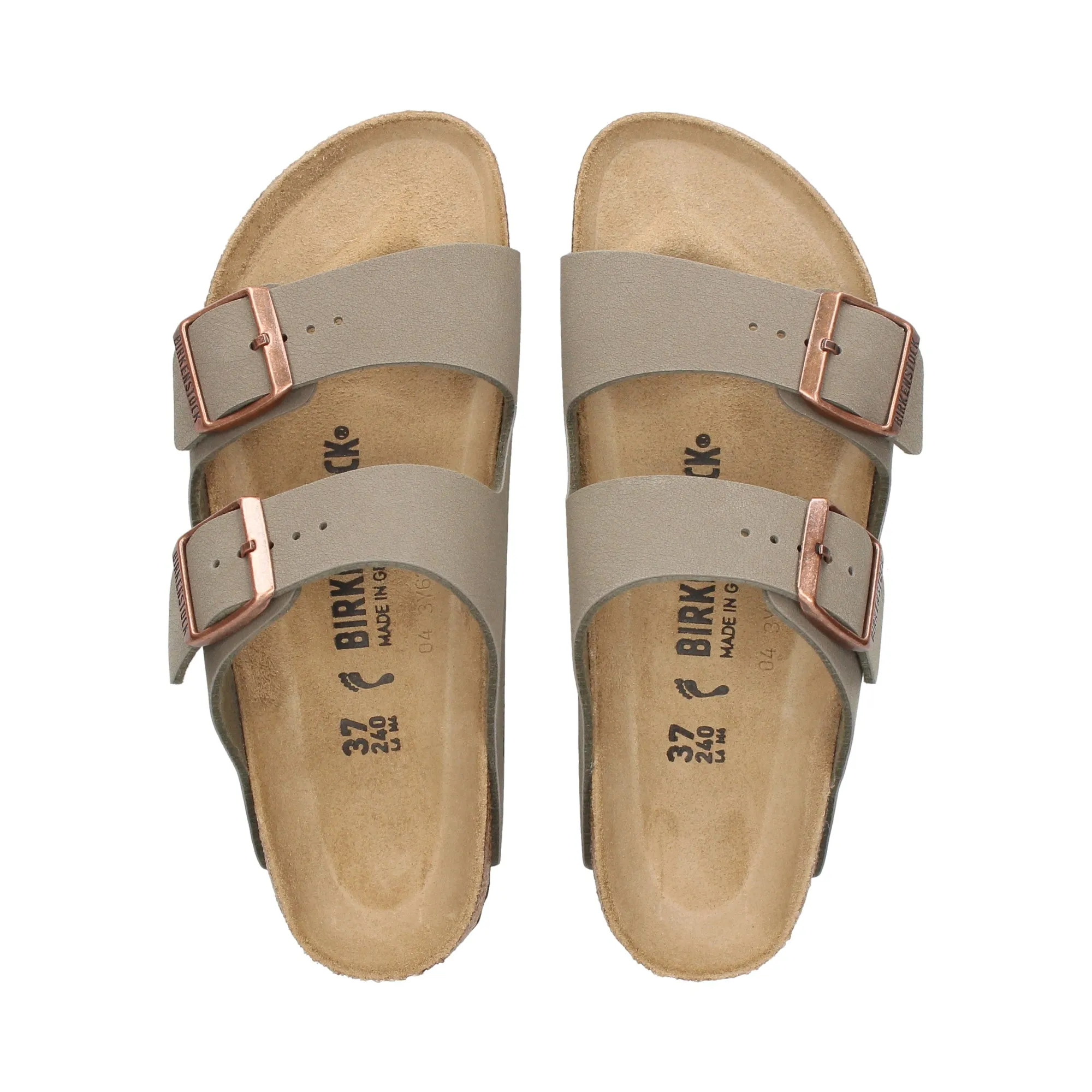 BIRKENSTOCK Sandalias planas de Mujer STONE