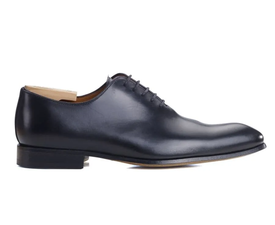 Black Men's Oxford shoes - Leather outsole - OLDBURY