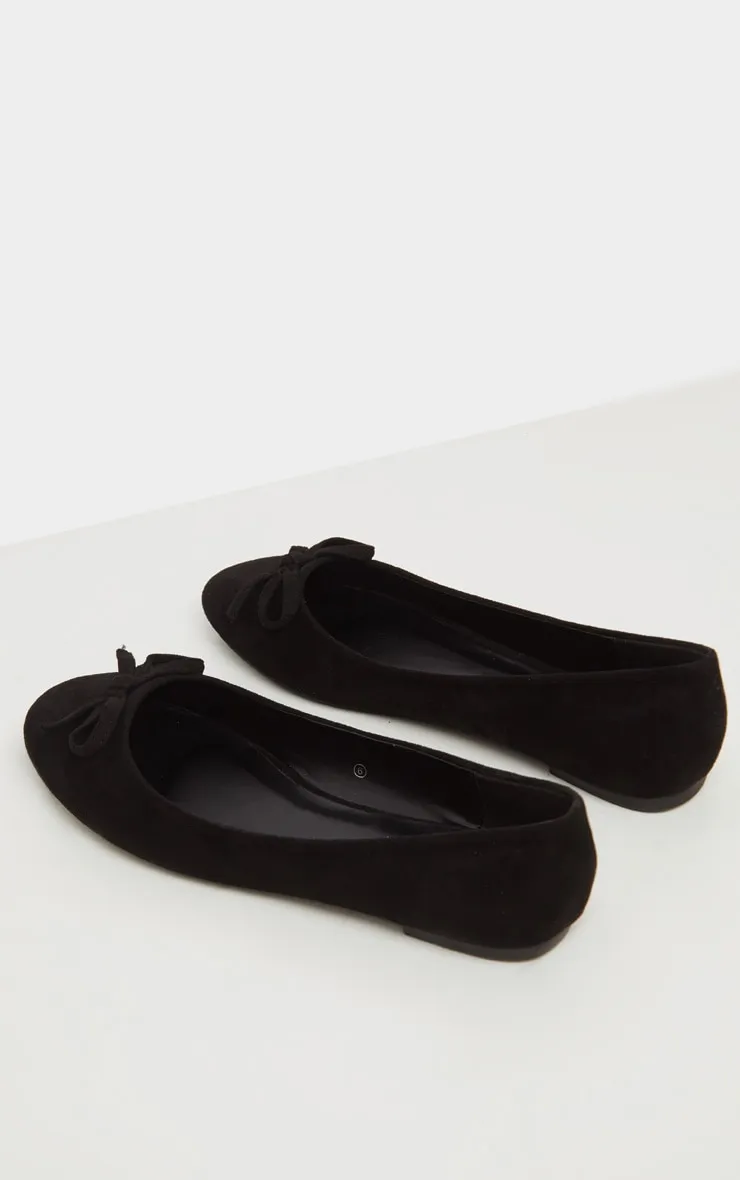 Black Round Toe Ballet | Shoes