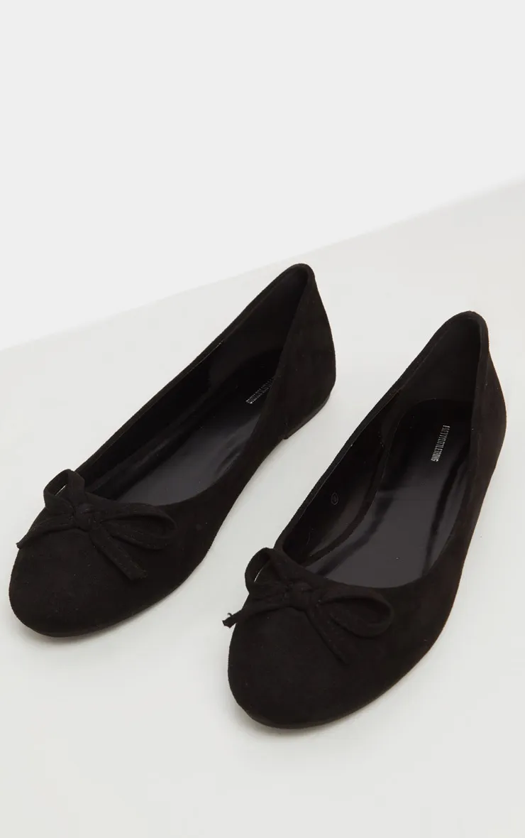 Black Round Toe Ballet | Shoes