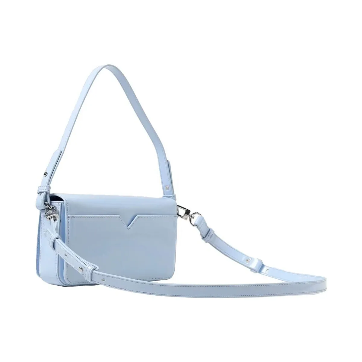 - Bolso Box Calf Blue Heron