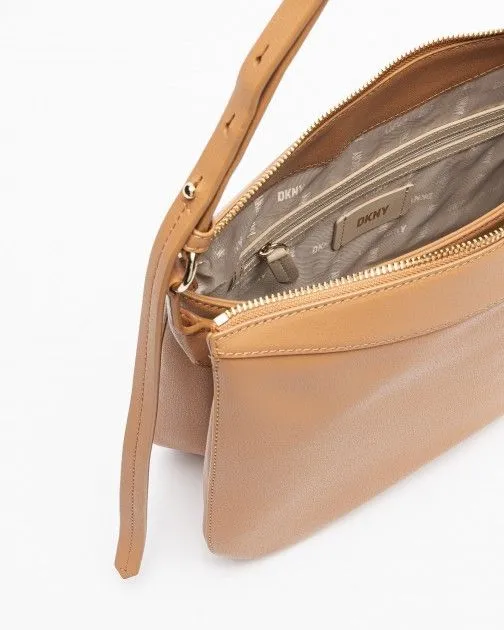 Bolso de hombro Dkny Gramercy MD Hobo R33CCY37 Camel