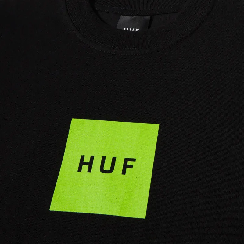 Camiseta HUF: Huf Set Box SS Tee (Black)