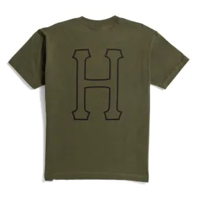 Camiseta HUF: Huf Set H SS Tee (Olive)