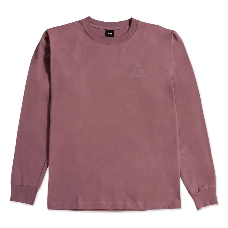 Camiseta HUF: Huf Set TT LS Tee (Mauve)