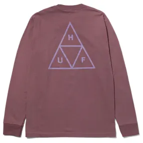 Camiseta HUF: Huf Set TT LS Tee (Mauve)