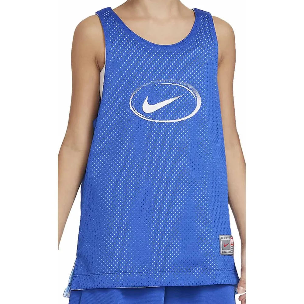 Camiseta Junior Nike Culture of Basketball Reversible Blue