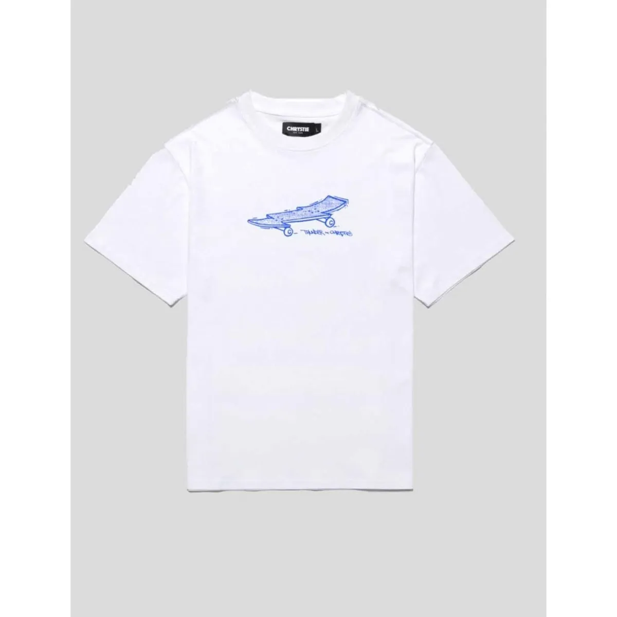 CAMISETA  X THUNDER LIGHTENING BOLT BOARD TEE WHITE