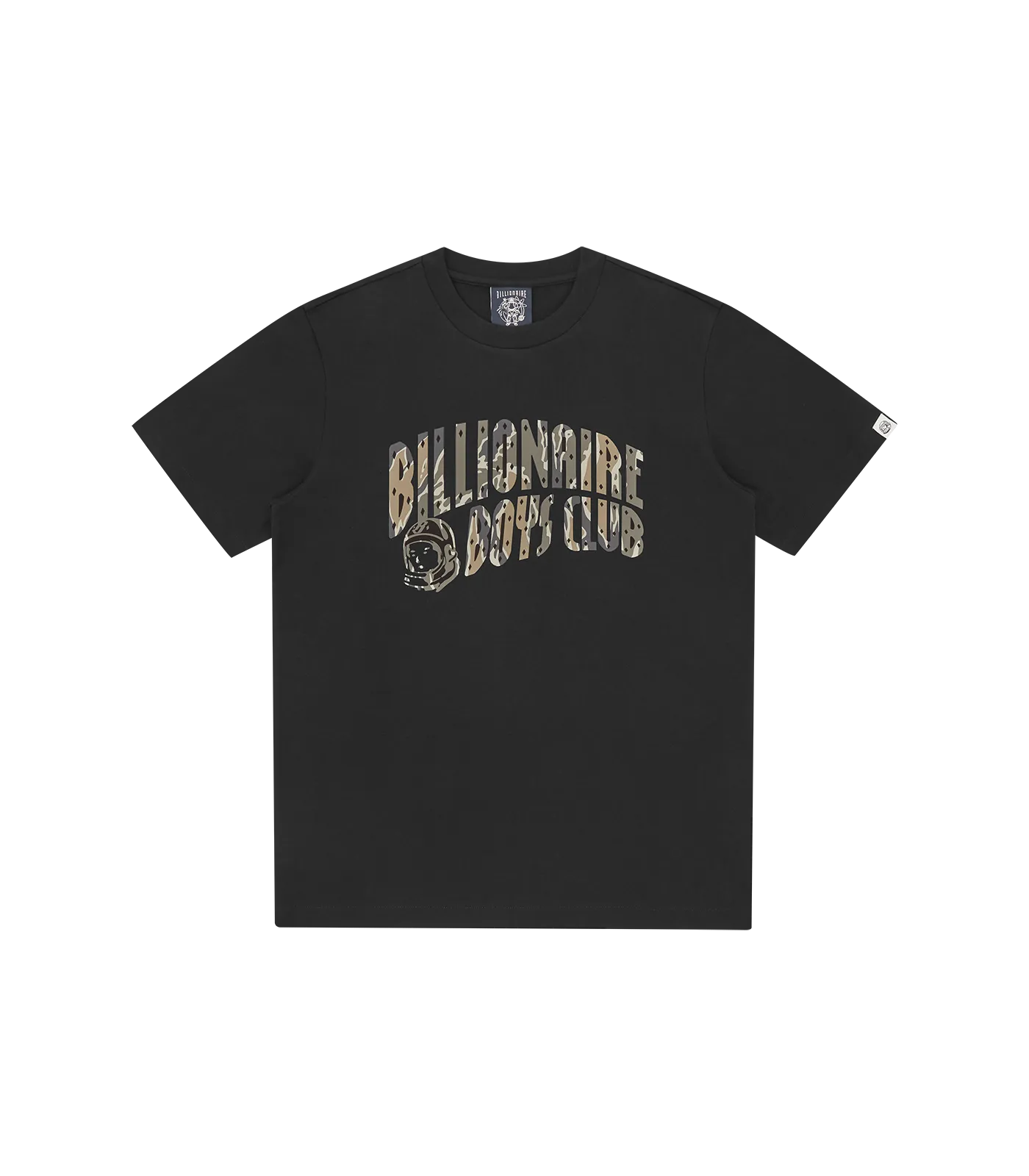 CAMO ARCH LOGO T-SHIRT - BLACK