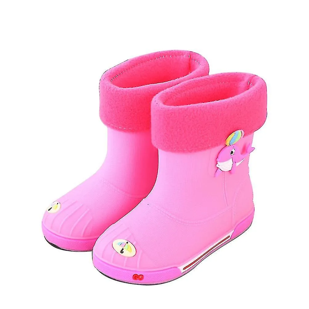 Cartoon Kids Rain Boots Waterproof Non-slip Children Rain Boot Outdoor Rain Shoes