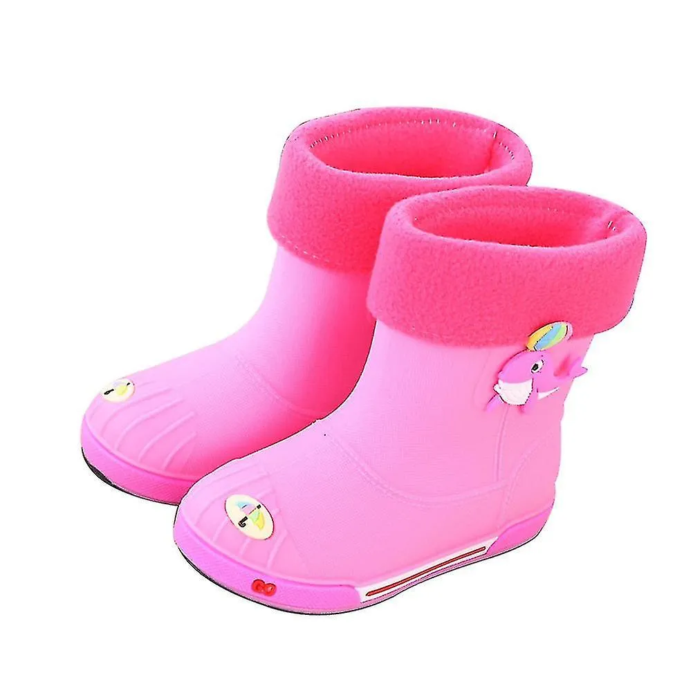 Cartoon Kids Rain Boots Waterproof Non-slip Children Rain Boot Outdoor Rain Shoes