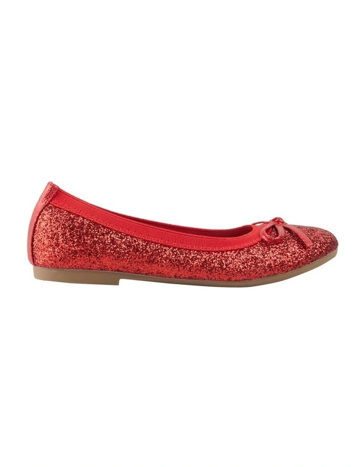 Cherry Ballet Shoes in Red