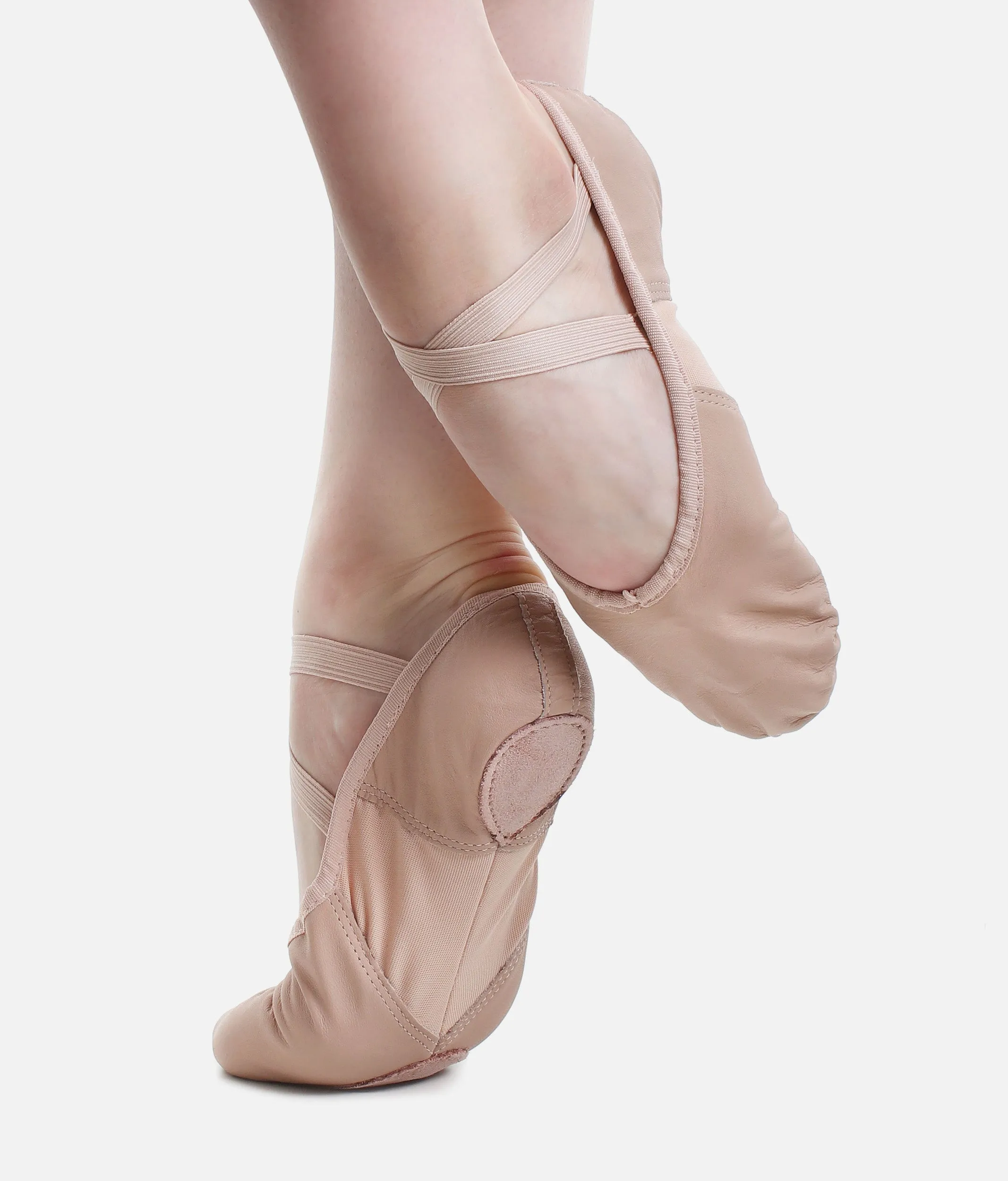 Child's Hybrid Split Sole Ballet Shoes - BAE11