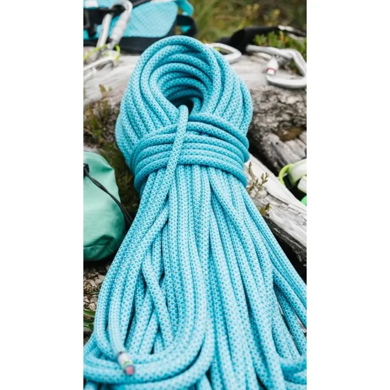 Cuerda Edelrid Heron Eco Dry 9,8mm (Icemint)