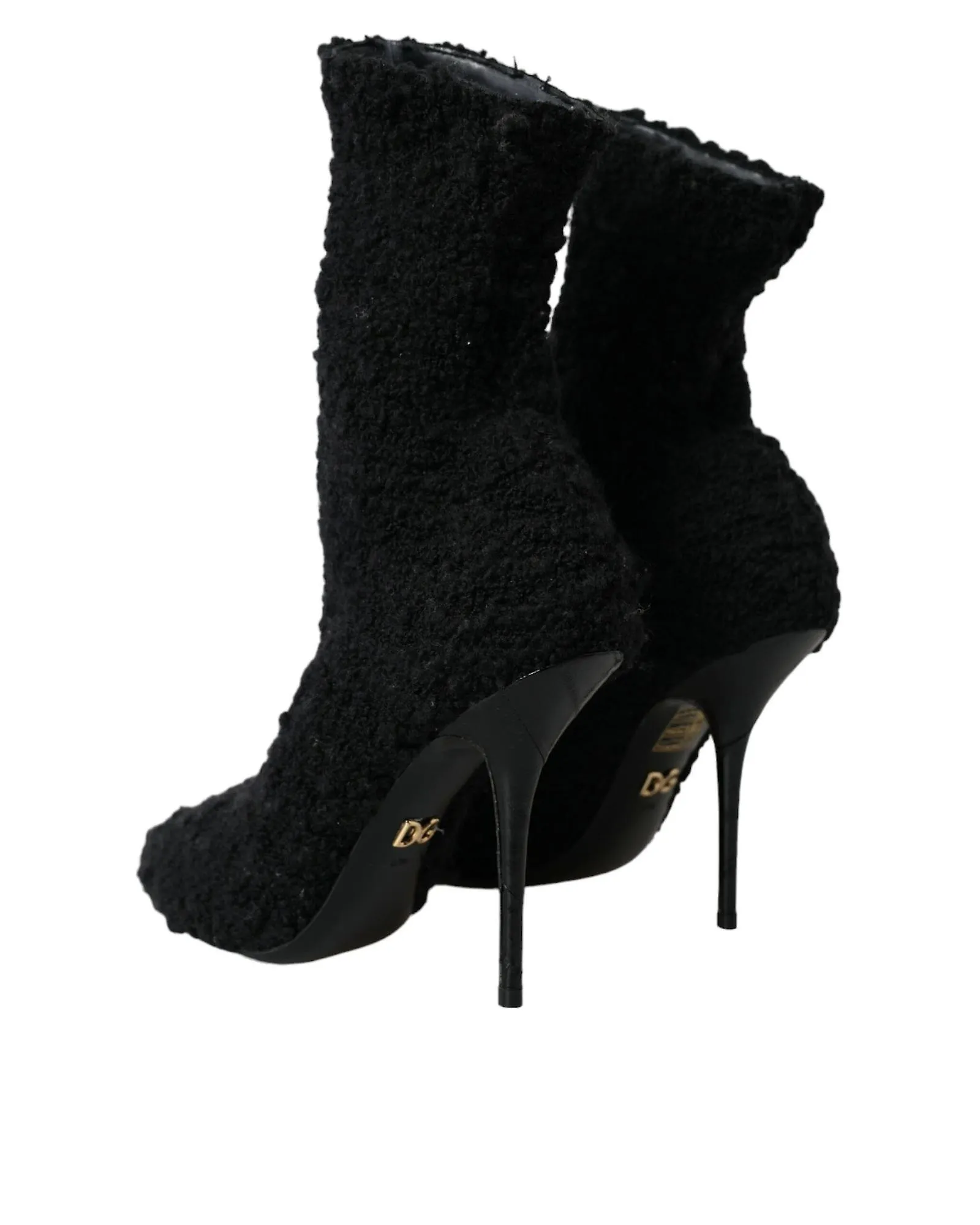 Dolce & Gabbana Mid Calf Stiletto Heel Boots