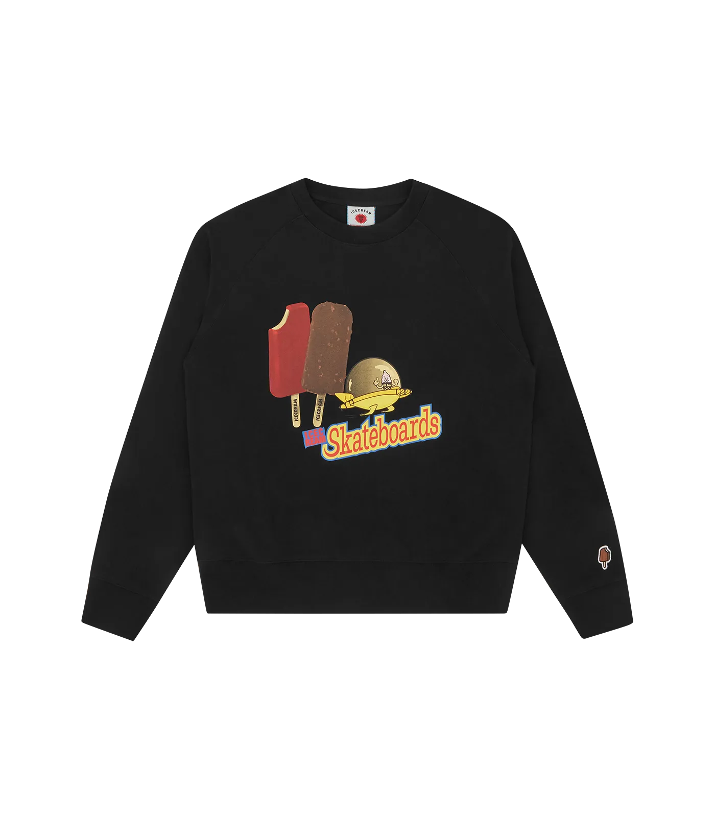 FLYING CAR CREWNECK - BLACK