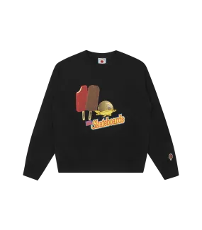 FLYING CAR CREWNECK - BLACK