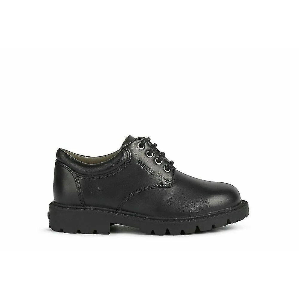 Geox Boys Shaylax Leather School Shoes