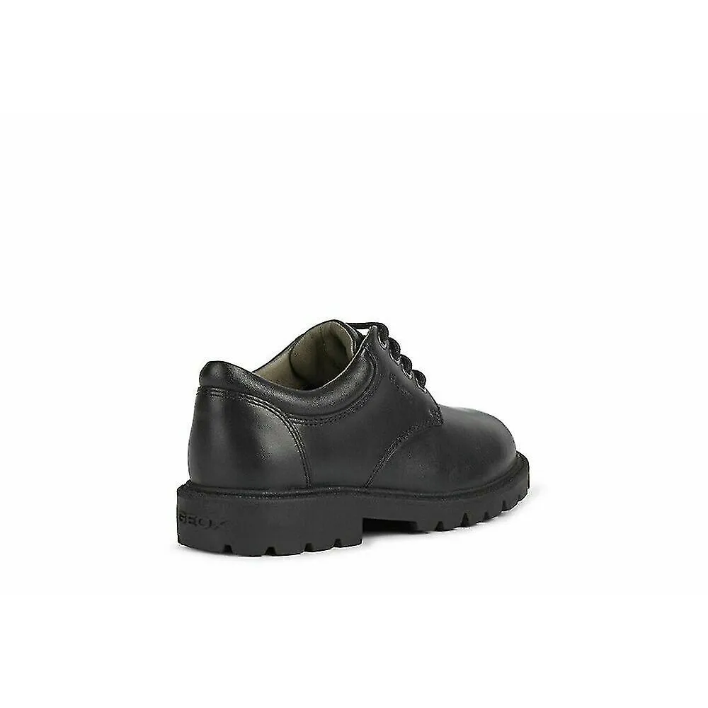 Geox Boys Shaylax Leather School Shoes