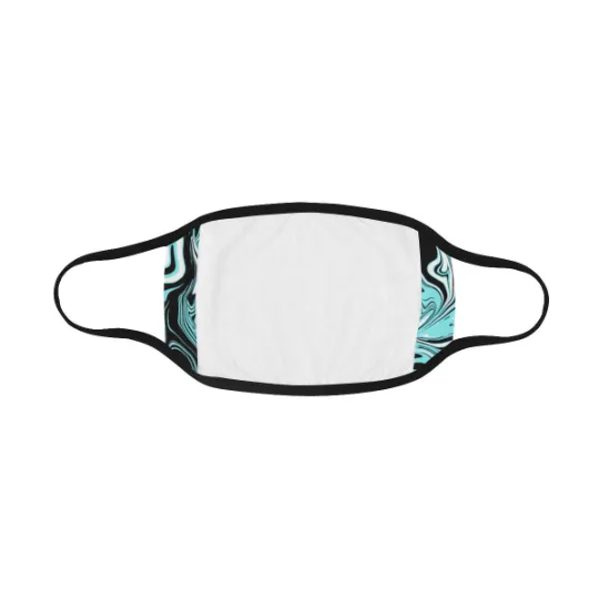 Glacier Melt Rave Spill Mouth Mask *Ready To Ship*