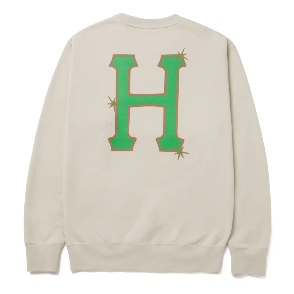 HUF Sand Sideline Crewneck