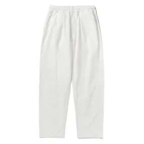 HUF White Skate Pants for Leisure