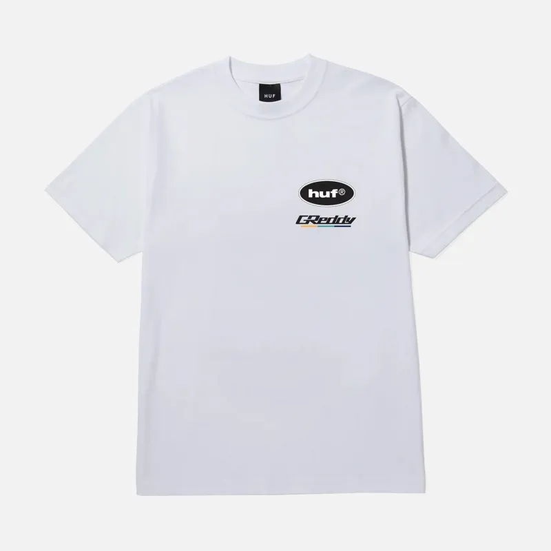 HUF X Greddy S/s Tee TS02271-WHT