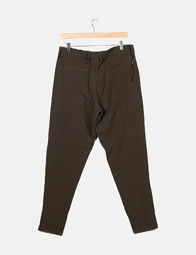 Jack & Jones Pantalón carrot verde