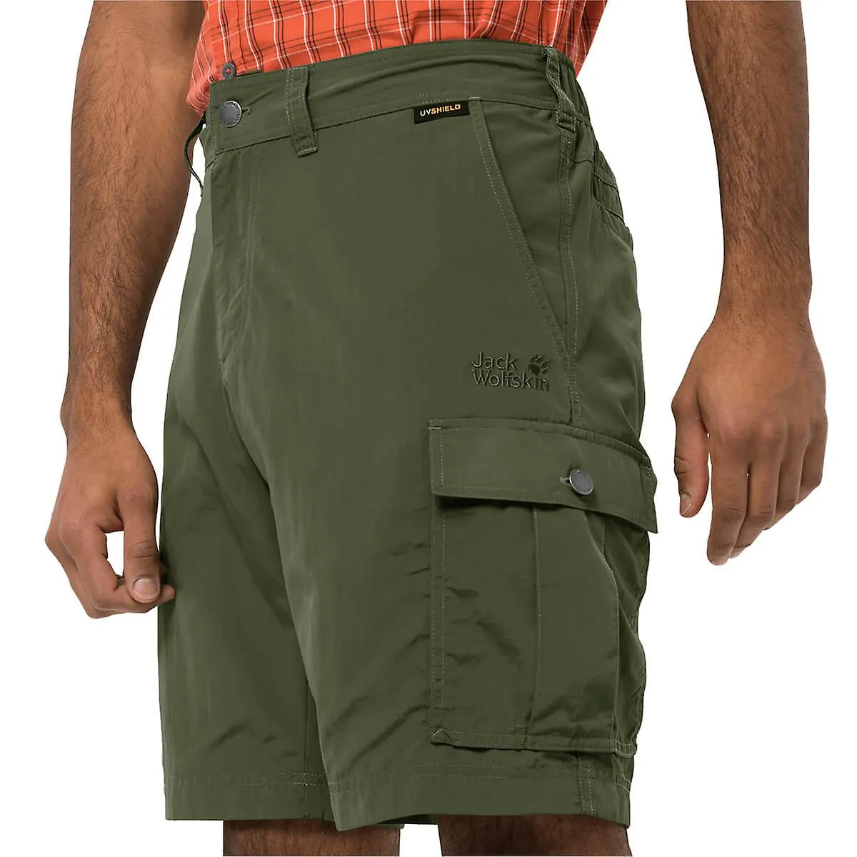 Jack Wolfskin Mens Canyon Cargo UV Protection Quick Dry Lightweight Shorts