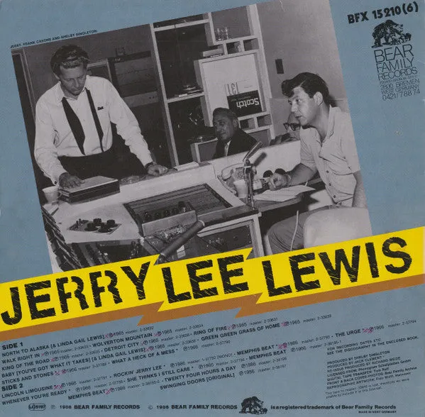 Jerry Lee Lewis ~ The Killer 1963-1968