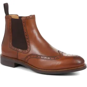 Jones Bootmaker Mens Chigwell Leather Chelsea Boots