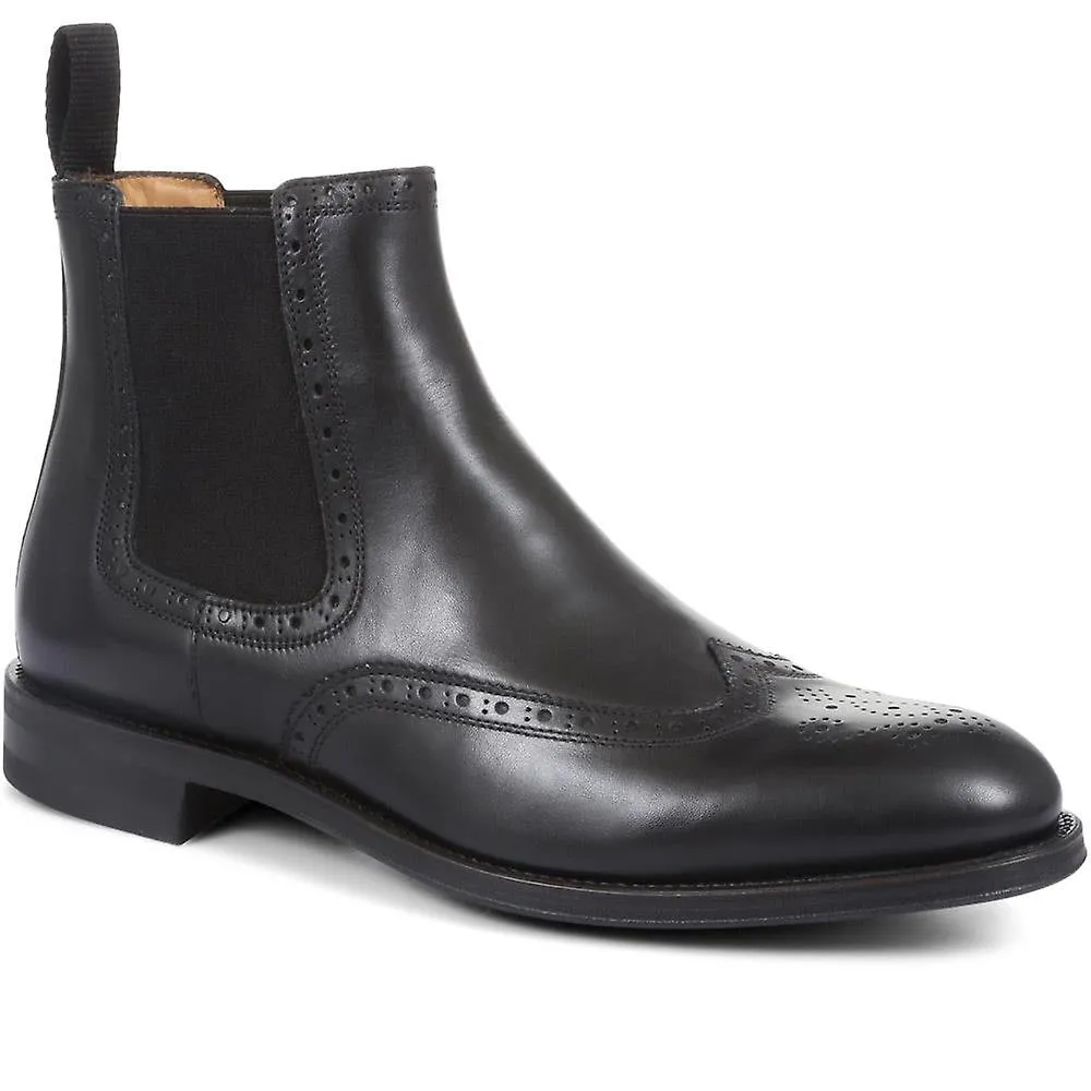 Jones Bootmaker Mens Chigwell Leather Chelsea Boots