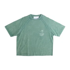 Jungles Appointment Only Mineral Wash Tee 'Green'