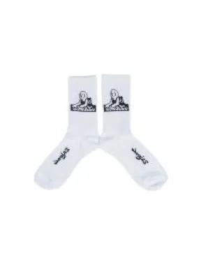 Jungles Jungles Sphinx Logo Socks - White