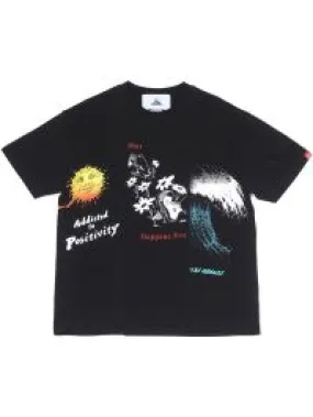 Jungles Jungles Triple Split T-Shirt - Black