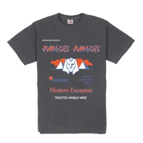 JUNGLES MODERN ESCAPISM TEE (BLACK)