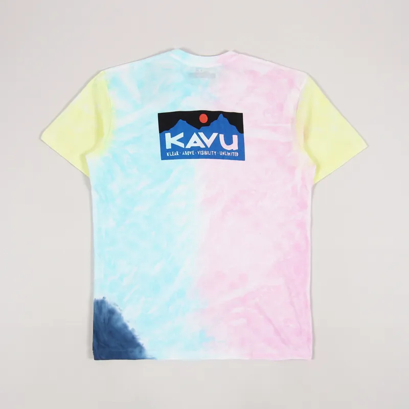 Kavu Klear Above Etch Art T Shirt Tie Dye