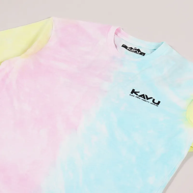 Kavu Klear Above Etch Art T Shirt Tie Dye