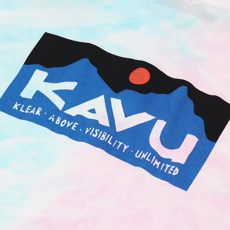 Kavu Klear Above Etch Art T Shirt Tie Dye