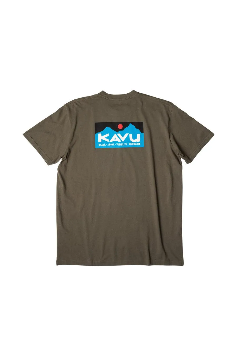 Kavu Klear Above The Etch Art T-shirt In Leaf