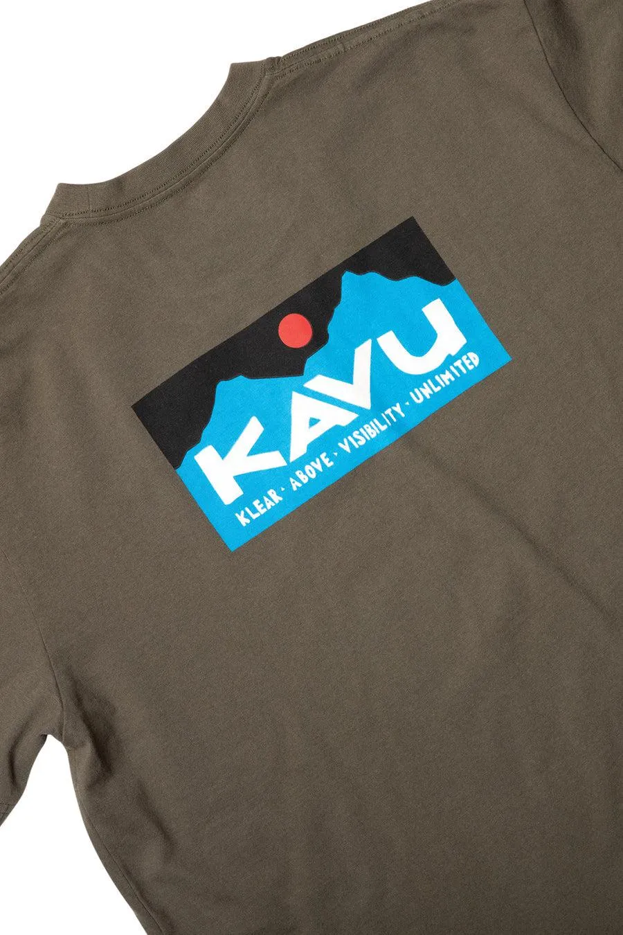 Kavu Klear Above The Etch Art T-shirt In Leaf