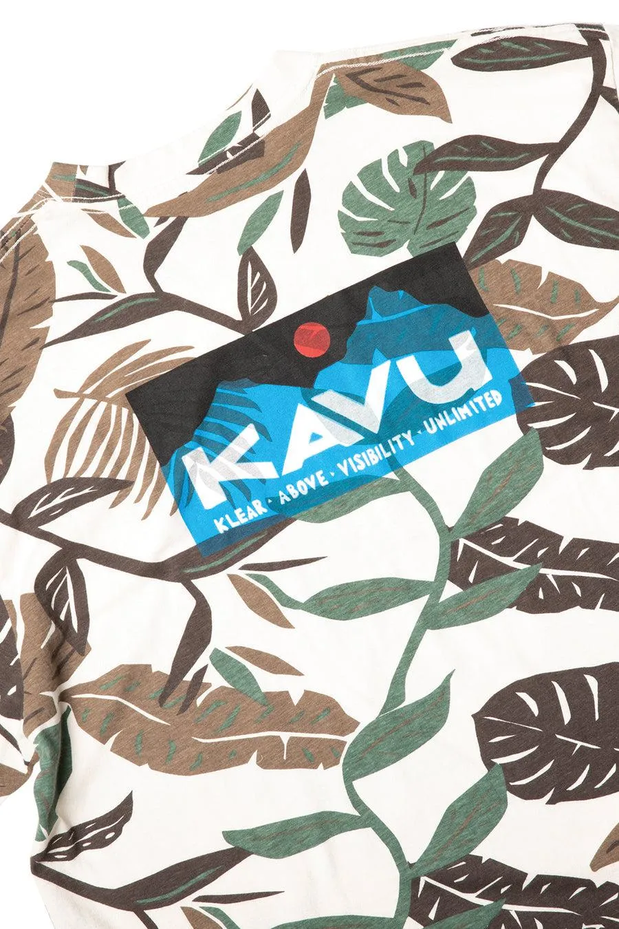 Kavu Klear Above The Etch Art T-shirt In Palm Playa