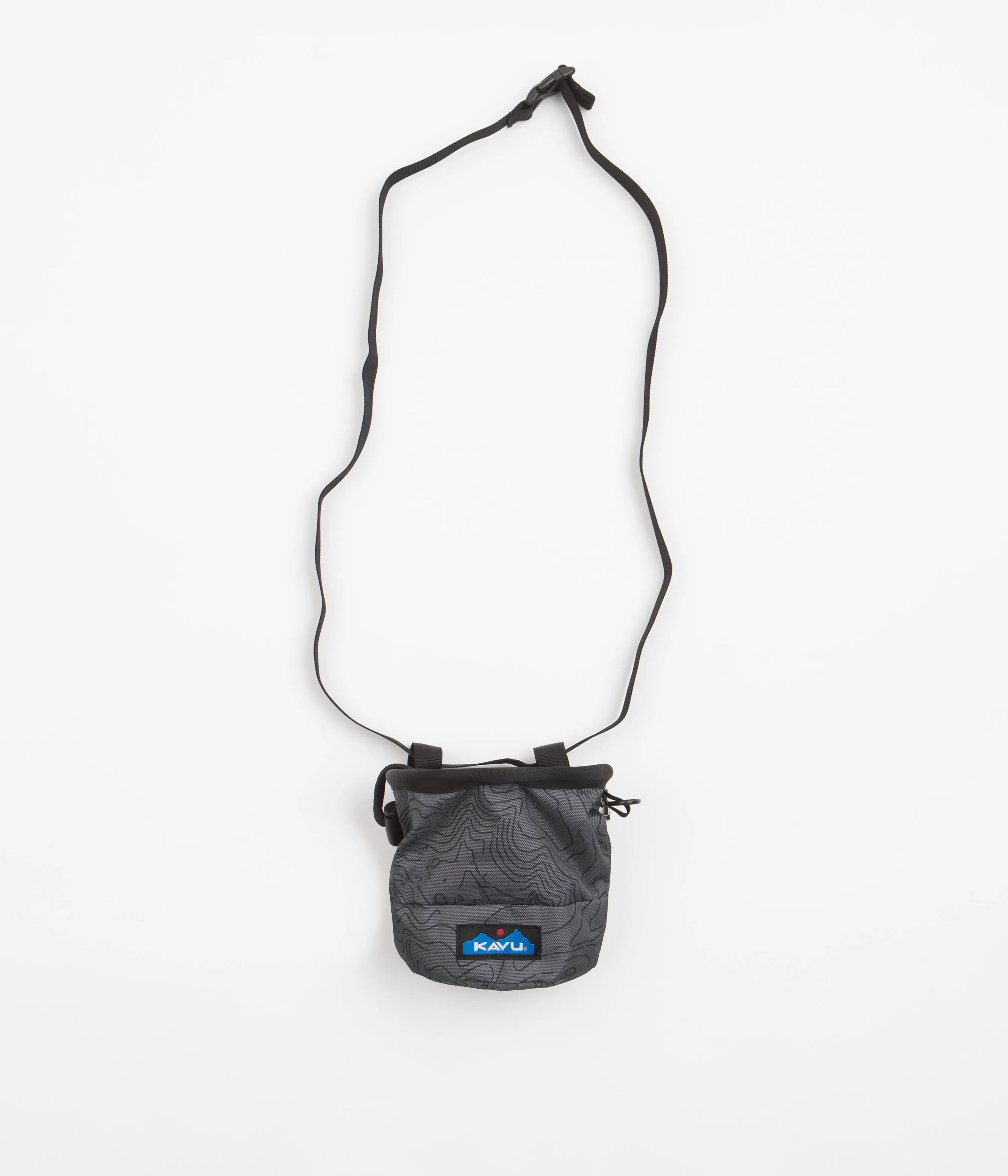 Kavu Peak Seeker Chalk Bag - Stone Topo