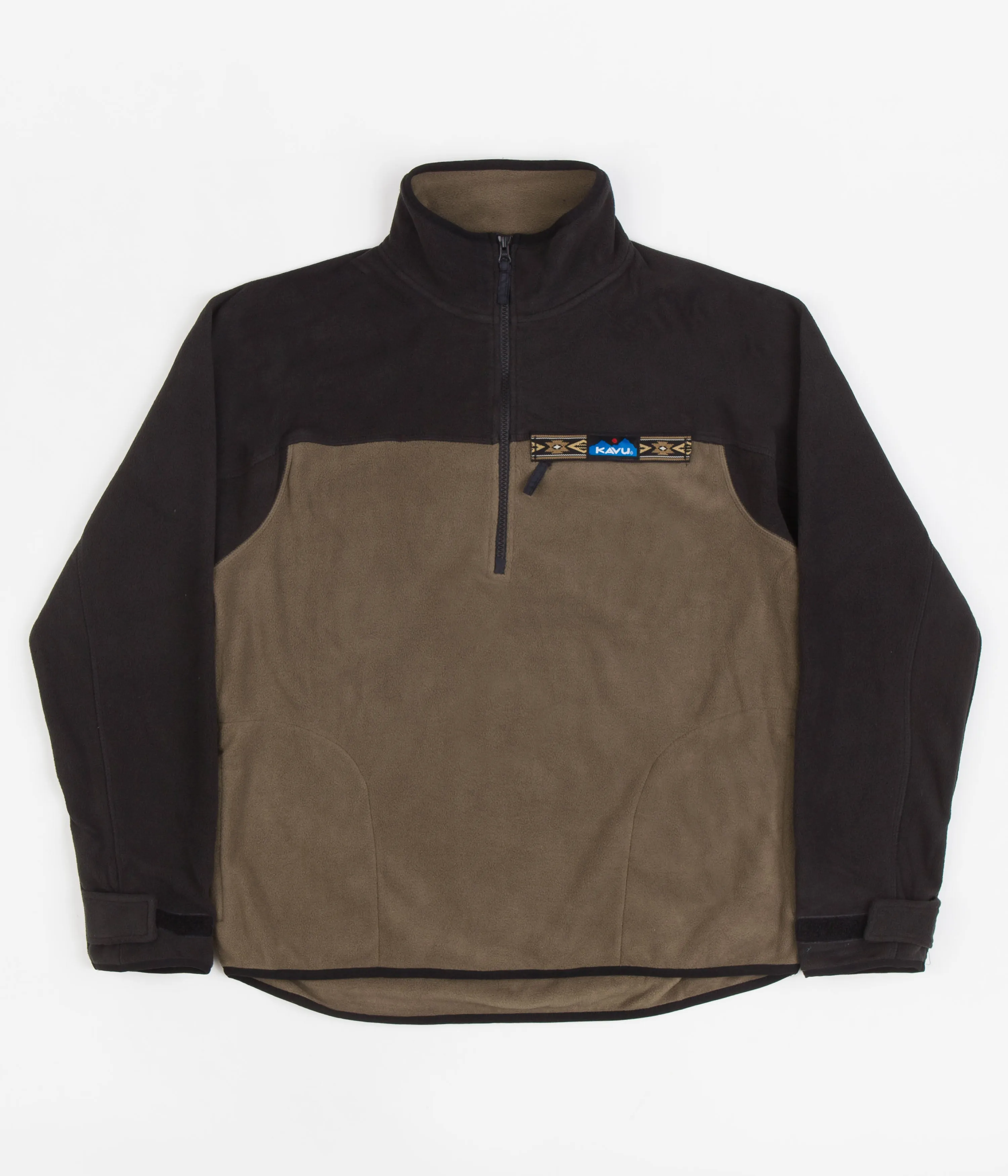 Kavu Winter Throwshirt Fleece - Black Walnut